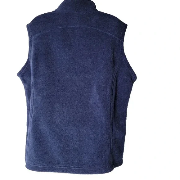 Core 365 Women's Fleece Vest XL Navy Full Zip Sleeveless Chimerix Logo NWT - Picture 5 of 9